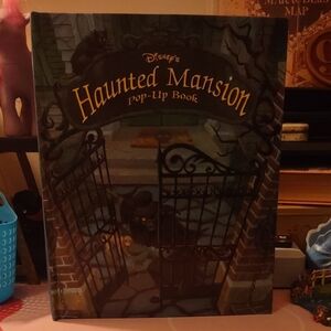 Disney Haunted Mansion Pop-Up Book with Black and Gold Cover